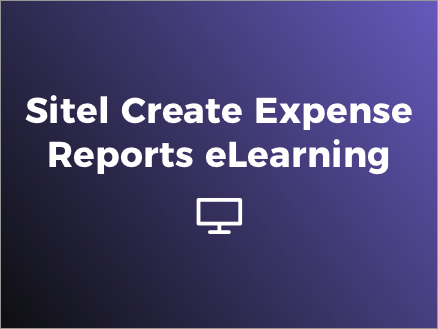 Create Expense Reports eLearning  