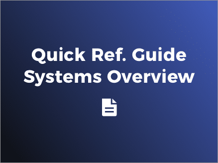 QRG Systems Overview