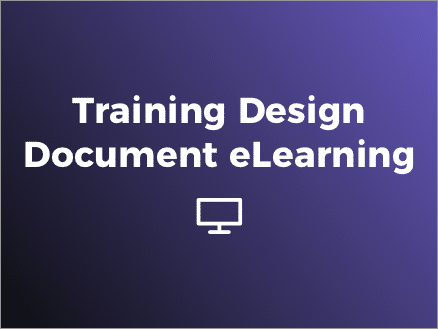 Training Design Document